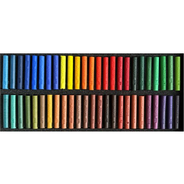 Composition 50 pastels vifs
