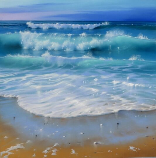 Lumière de septembre à Ilbarritz — 53x53
550€