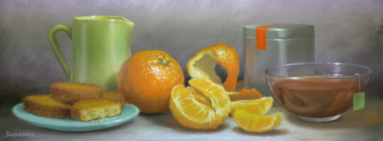 Thé et oranges — 53x28