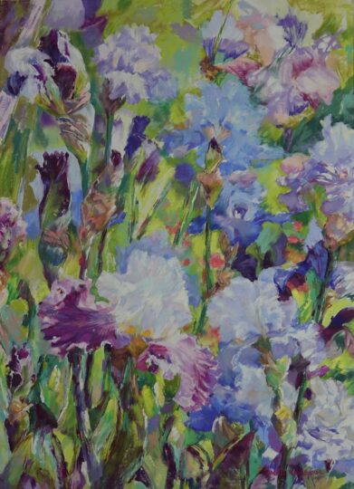 Symphonie d'Iris — 64x84 cm