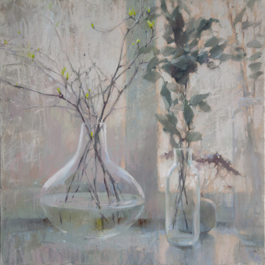Old eucalyptus and spring — 70x70