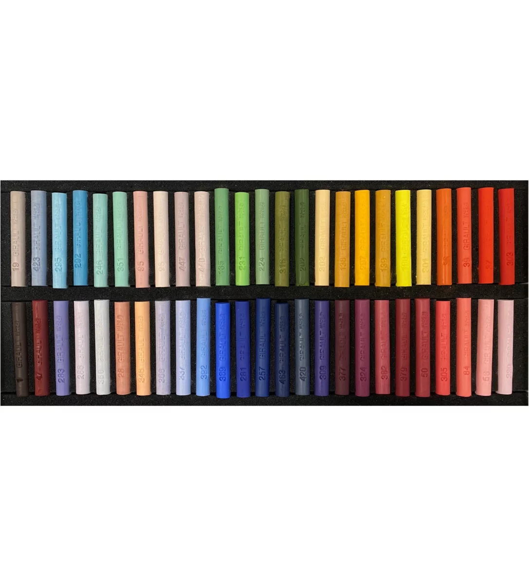 Composition de 50 pastels Girault Michel Breton Complément 1