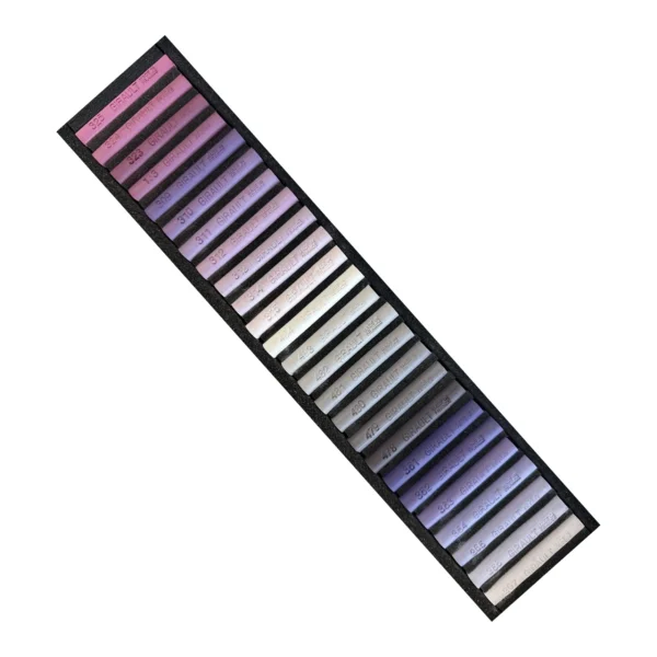 etui 25 pastels violet